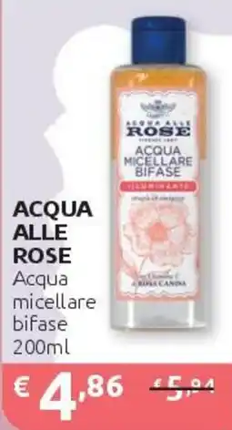 PiùMe Acqua alle rose acqua micellare bifase offerta