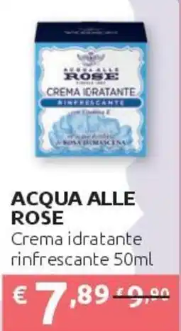 PiùMe Acqua alle Rose Crema idratante rinfrescante offerta