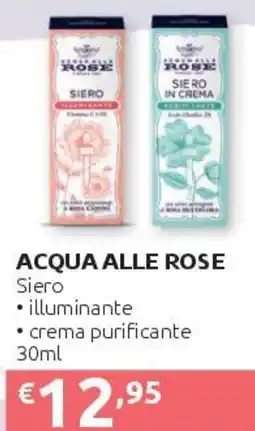 PiùMe Acqua alle Rose Siero offerta