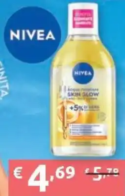 PiùMe Nivea acqua micellare skin glow offerta