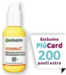 PiùMe Garnier vitamina c offerta