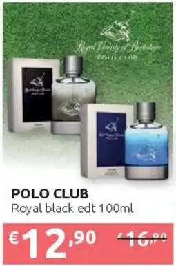 PiùMe Polo club royal black edt offerta