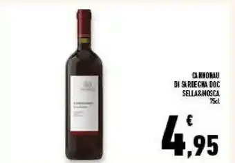 Conad Superstore Sella & mosca - cannonau di sardegna 750 g(ml) offerta