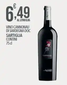 Iper Nonna Isa Vino Cannonau di Sardegna Doc Sartiglia Contini offerta