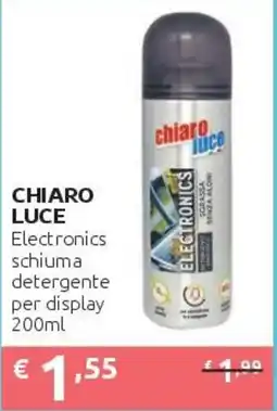 PiùMe Chiaro Luce schiuma detergente per display offerta