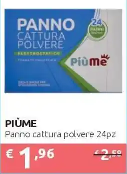 PiùMe Panno cattura polvere Piùme offerta