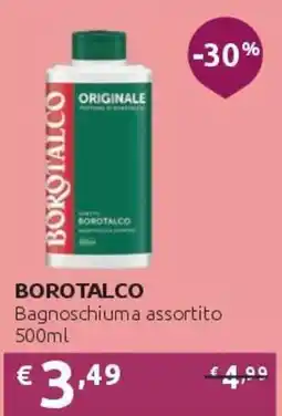 PiùMe Borotalco Bagnoschiuma assortito offerta