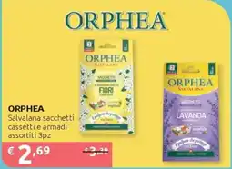 PiùMe Orphea Salvana sacchetti cassetti e armadi offerta