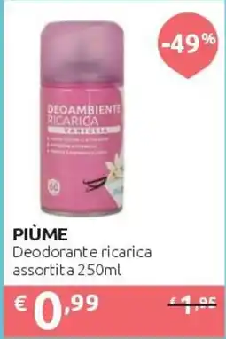 PiùMe Piùme Deodorante ricarica offerta