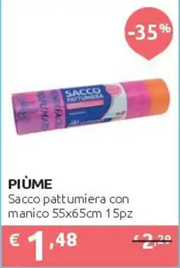 PiùMe Piùme sacco pattumiera offerta