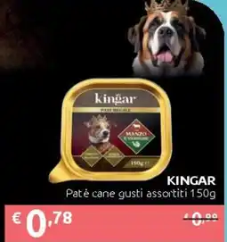PiùMe Kingar Patè cane gusti assortiti offerta