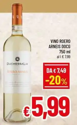 Famila DUCHESSA LIA VINO ROERO ARNEIS DOCG offerta