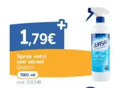 C+C Italmarket Spray vetri con alcool Quasar offerta