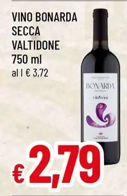 Famila VINO BONARDA SECCA VALTIDONE offerta
