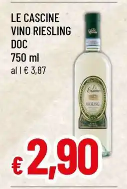 Famila LE CASCINE VINO RIESLING DOC offerta
