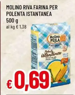 Famila MOLINO RIVA FARINA PER POLENTA ISTANTANEA offerta