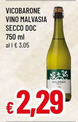 Famila VICOBARONE VINO MALVASIA SECCO DOC offerta