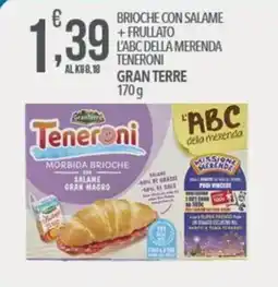 Iper Nonna Isa Teneroni morbida brioche con salame gran magro offerta