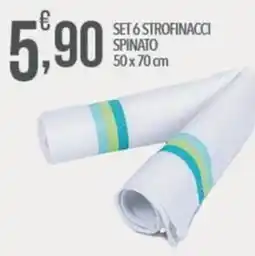 Iper Nonna Isa Set 6 strofinacci spinato offerta