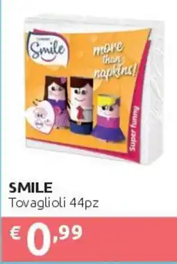 PiùMe Smile Tovaglioli offerta