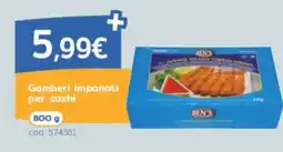 C+C Italmarket Gambergi impanati per sushi Ben's offerta
