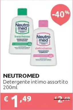 PiùMe Neutromed Detergente intimo assortito offerta