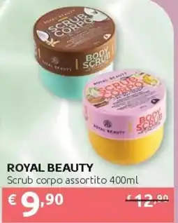 PiùMe Royal Beauty Scrub corpo assortito offerta