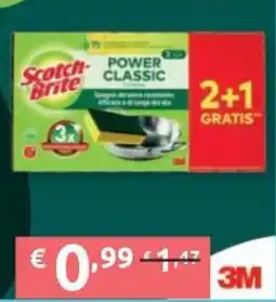 PiùMe Scotch-Brite Power Classic offerta