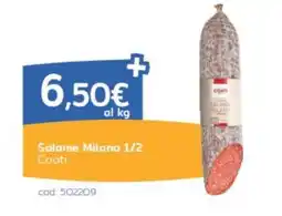 C+C Italmarket Salame Milano 1/2 Coati offerta