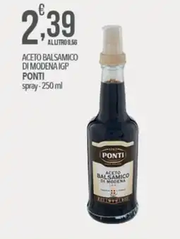 Iper Nonna Isa Aceto balsamico di Modena IGP Ponti offerta