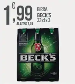 Iper Nonna Isa Birra Beck's offerta
