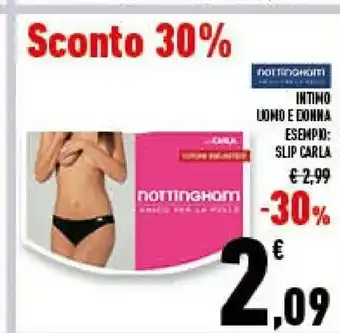Conad Superstore Intimo uomo e donna offerta