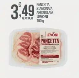 Iper Nonna Isa Pancetta stagionata arrotolata Levoni offerta