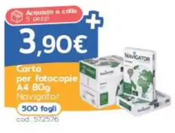 C+C Italmarket Carta per fotocopie A4 Navigator offerta