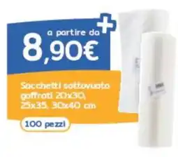 C+C Italmarket Sacchetti sottovuoto goffrati offerta