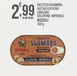 Iper Nonna Isa Filetti di sgombro Rizzoli offerta