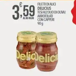 Iper Nonna Isa Filetti di alici Delicius offerta