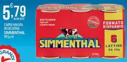 Iper Nonna Isa Carne magra in gelatina Simmenthal offerta