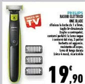 Conad Superstore Rasoio elettrico one blade offerta