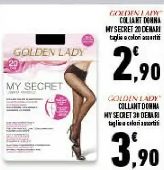 Conad Superstore Golden lady collant donna offerta