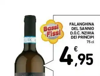 Conad Superstore Nziria dei principi falanghina del sannio doc offerta