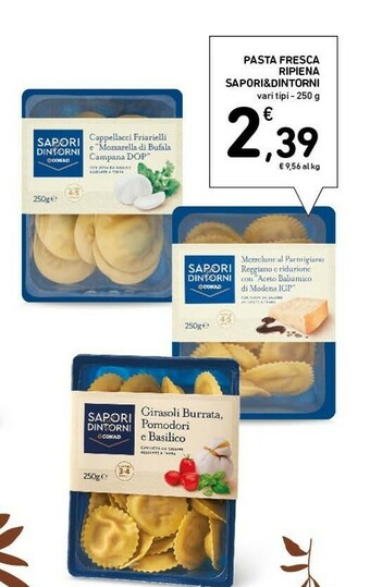Conad Superstore Conad pasta fresca ripiena sapori&dintorni offerta