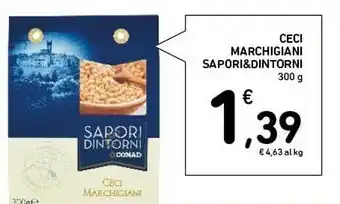Conad Superstore Conad - ceci marchigiani sapori & dintorni 300 g(ml) offerta