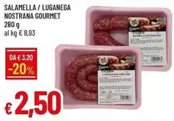 Galassia Salamella / Luganega nostrana gourmet offerta