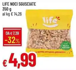 Galassia Life noci sgusciate offerta