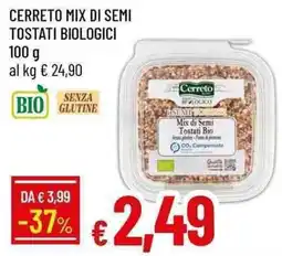 Galassia Cerretto mix di semi tostati biologici offerta