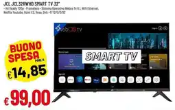 Galassia JCL JCL32RWHD SMART TV 32" offerta