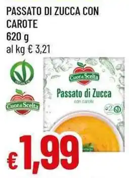 Galassia Passato di Zucca con Carote Cuora Scelta offerta