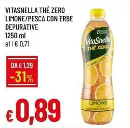 Galassia VitaSnella Thé Zero offerta