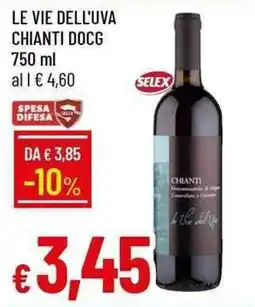 Galassia Le vie dell'uva Chianti DOCG offerta